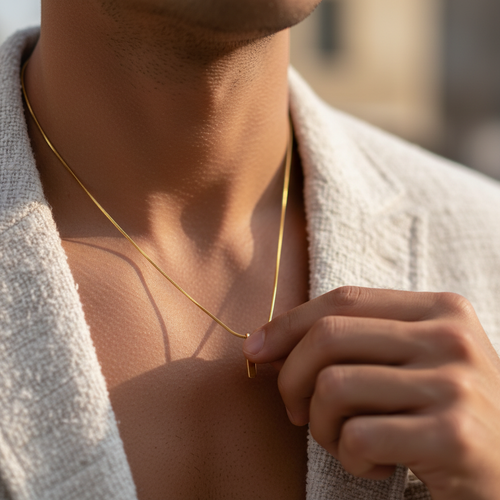 Axis Pendant Necklace